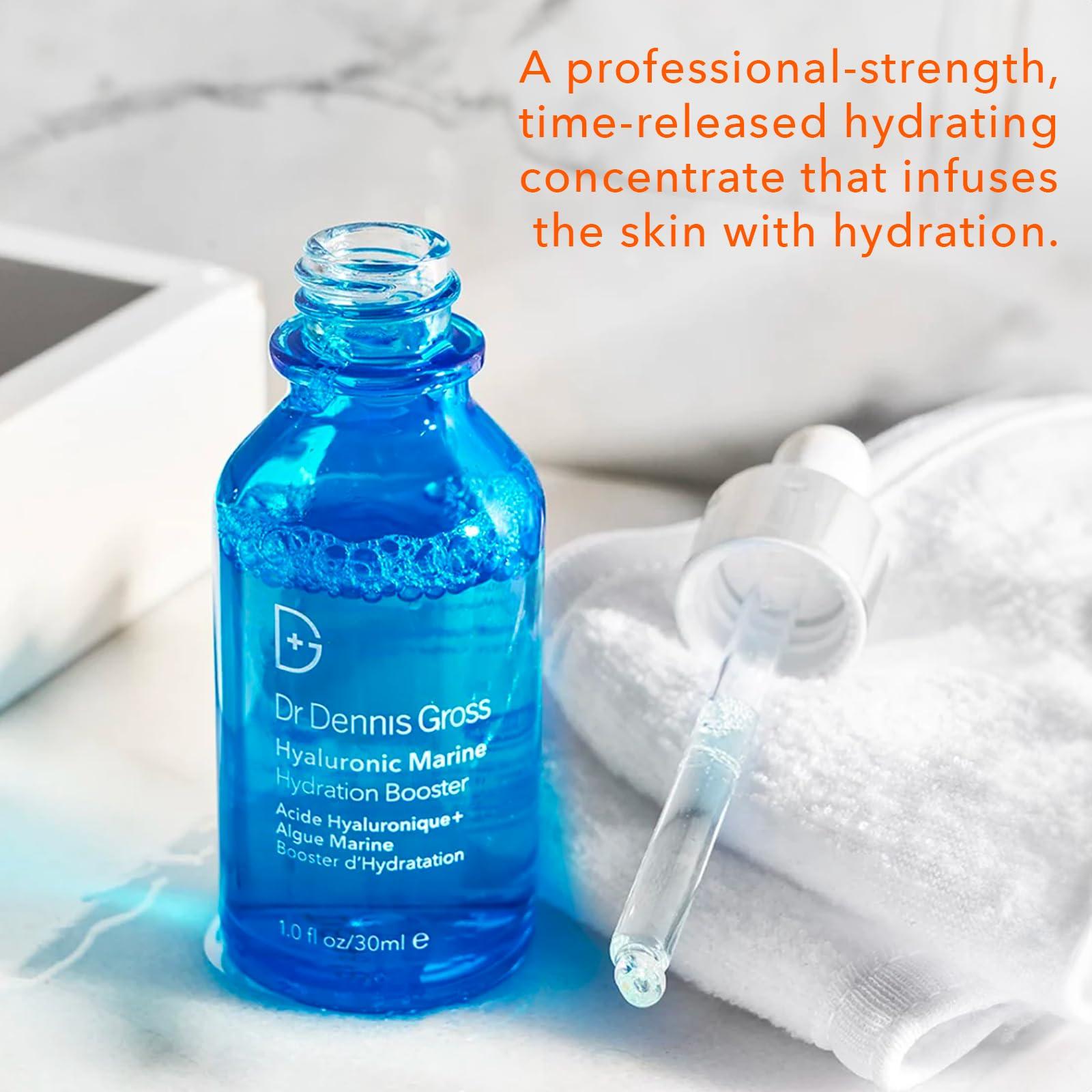 Dr Dennis Gross Dr Dennis Gross Hyaluronic Marine Hydration Booster: for Dehydrated, Rough Texture, Dry Fine Lines & Wrinkles, 1 fl oz