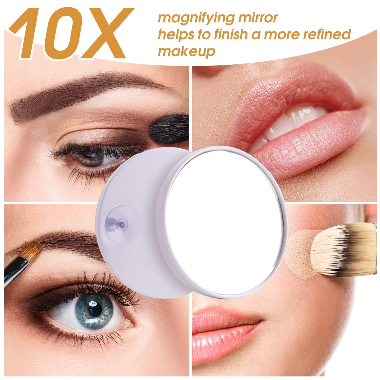 Hansong Hansong Vanity Mirror with Lights and Bluetooth Extra Large Hollywood Makeup Mirror with 18 pcs LED Bulbs Lighted Mirror with USB Charging,3 Color Lighting Modes Tabletop or Wall Mount