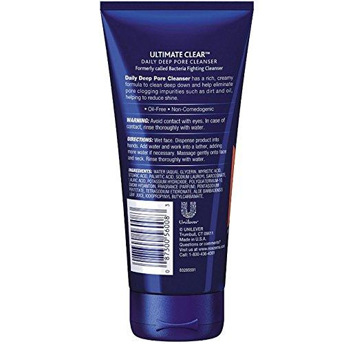 Noxzema Noxzema Ultimate Clear Daily Deep Pore Cleanser, 6 oz (170 g) (Bundle of 7)