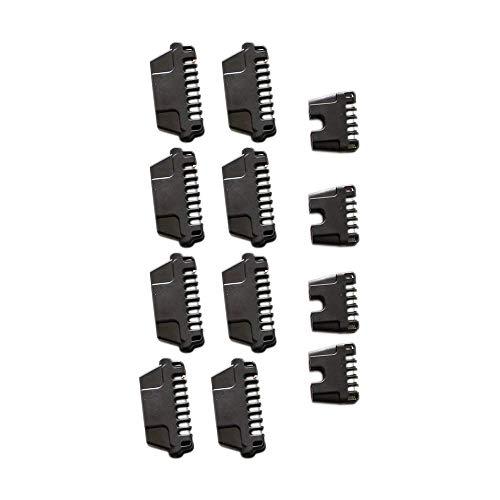 Monsterjesus Replacement Thermicon Refill Tip Blades for Nono Hair Removal Epilator 8800 MINI Pro 3 and Pro 5 (8 Wide &4 Narrow)