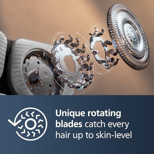 Philips Norelco Philips Norelco Shaver Series 9000, Wet and Dry Electric Shaver, with Lift & Cut Shaving System and SenseIQ Technology, Pop-up Trimmer, Cleaning Pod, Charging Stand and Travel Case, Model S9987/85