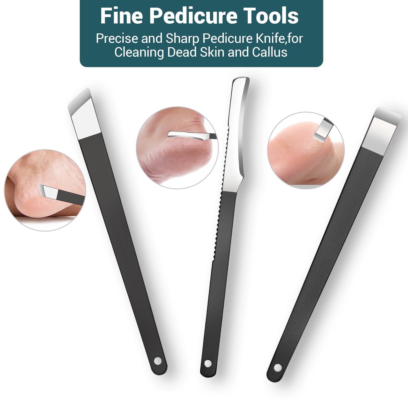 DUAIU DUAIU 12PCS Makeup Brushes Set and 18PCS Manicure Kit with Travel Bag