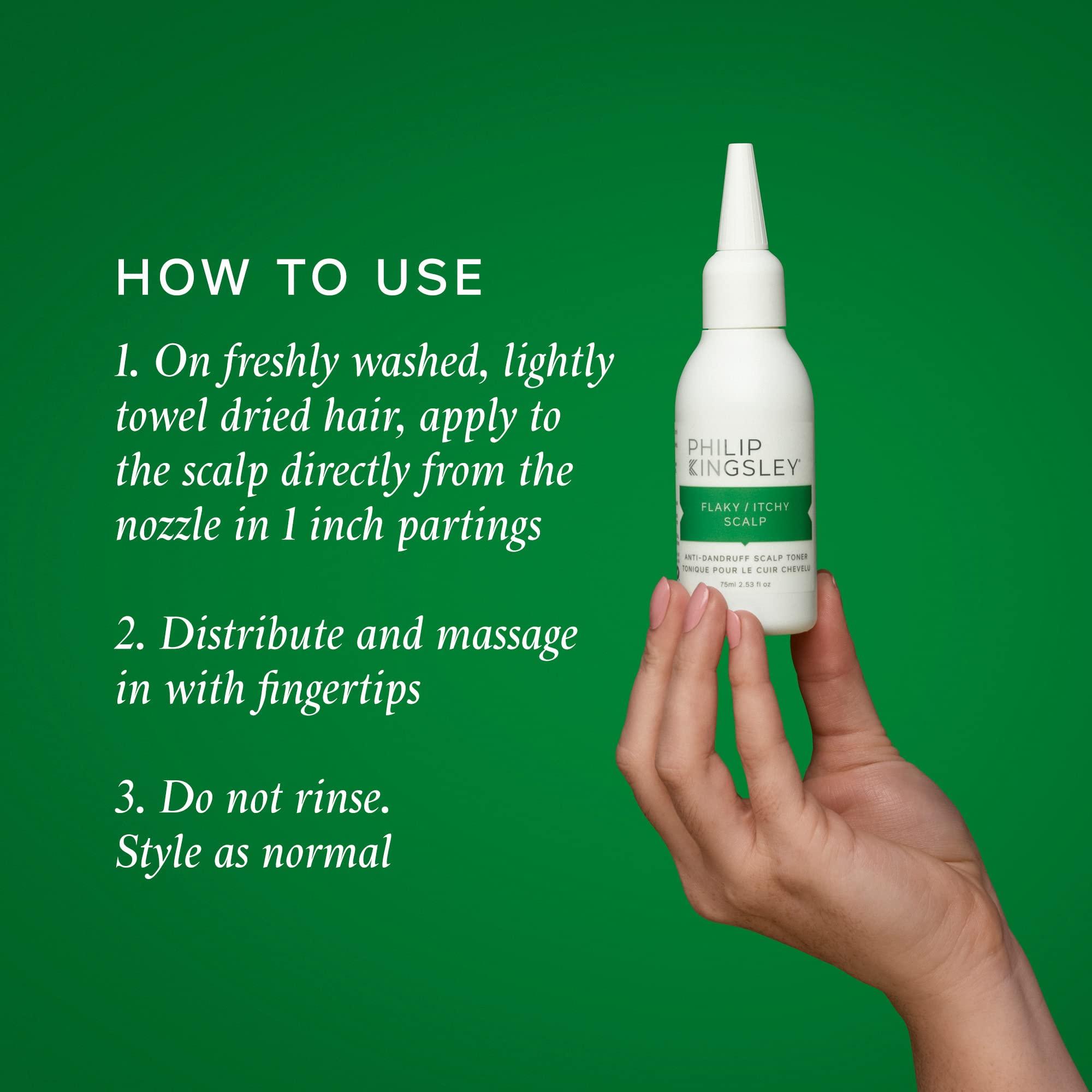 PHILIP KINGSLEY Philip Kingsley Flaky/Itchy Scalp Toner for Dry, Oily Scalps, Soothing and Calming Scalp Care Products, Refreshes, Soothes, and Comforts, 21.69oz