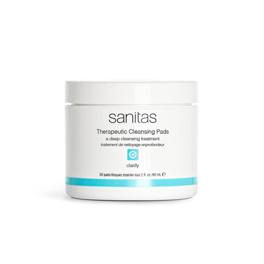 Sanitas Sanitas Skincare Therapeutic Cleansing Pads, Clarifying Treatment, Salicylic Acid, Niacinamide, 50 pads / 2 Ounces