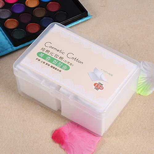 Asixx Cotton Pads, Cotton Pad,Asixx 150PCS Cosmetic Cotton Pads Facial Makeup Made of Pure Cotton without any Additives,ultra-thin design Suitable for skin Care, A Delicate Box for Storage