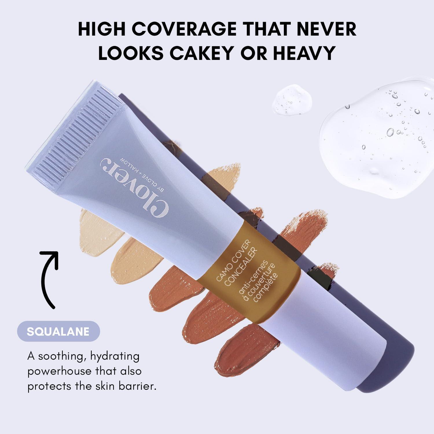 Clover Clover Camo Cover Face & Under Eye Concealer Cruelty-Free & Vegan Natural Makeup