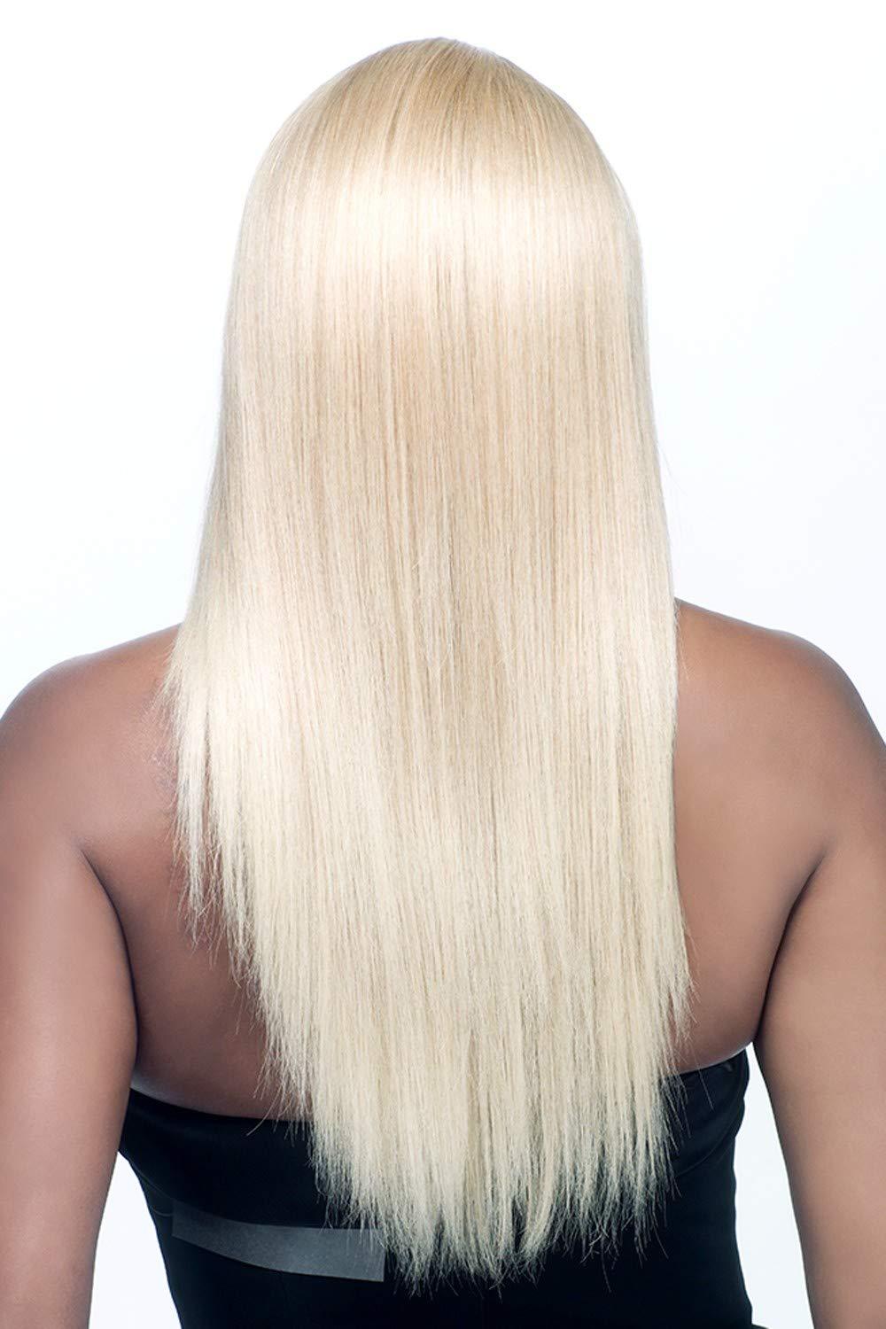 Vivica A. Fox H157 Human Hair Wig by Vivica A Fox Wigs Womens Long Straight Yaki Texture - Color P2216