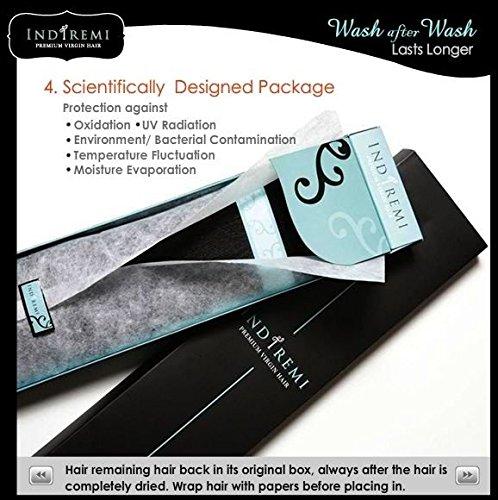 Indi Remi BOBBI BOSS Indi Remi OCEAN WAVE Virgin Hair, 16 Inches, 1B-Off Black