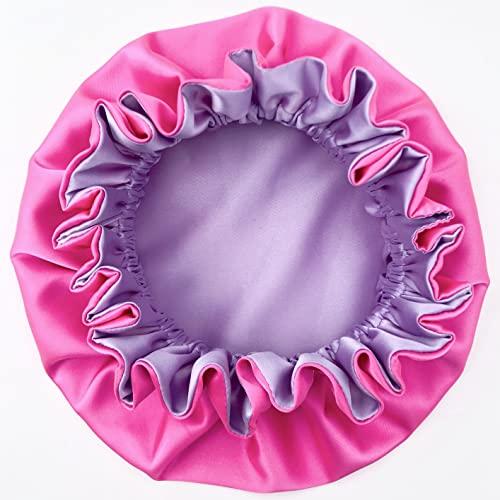 AKISS AKISS Baby Infant Newborn Toddler Satin Silk Hair Bonnet for Baby Girl Boy Sleeping Kids Cap Hat Newborn Baby