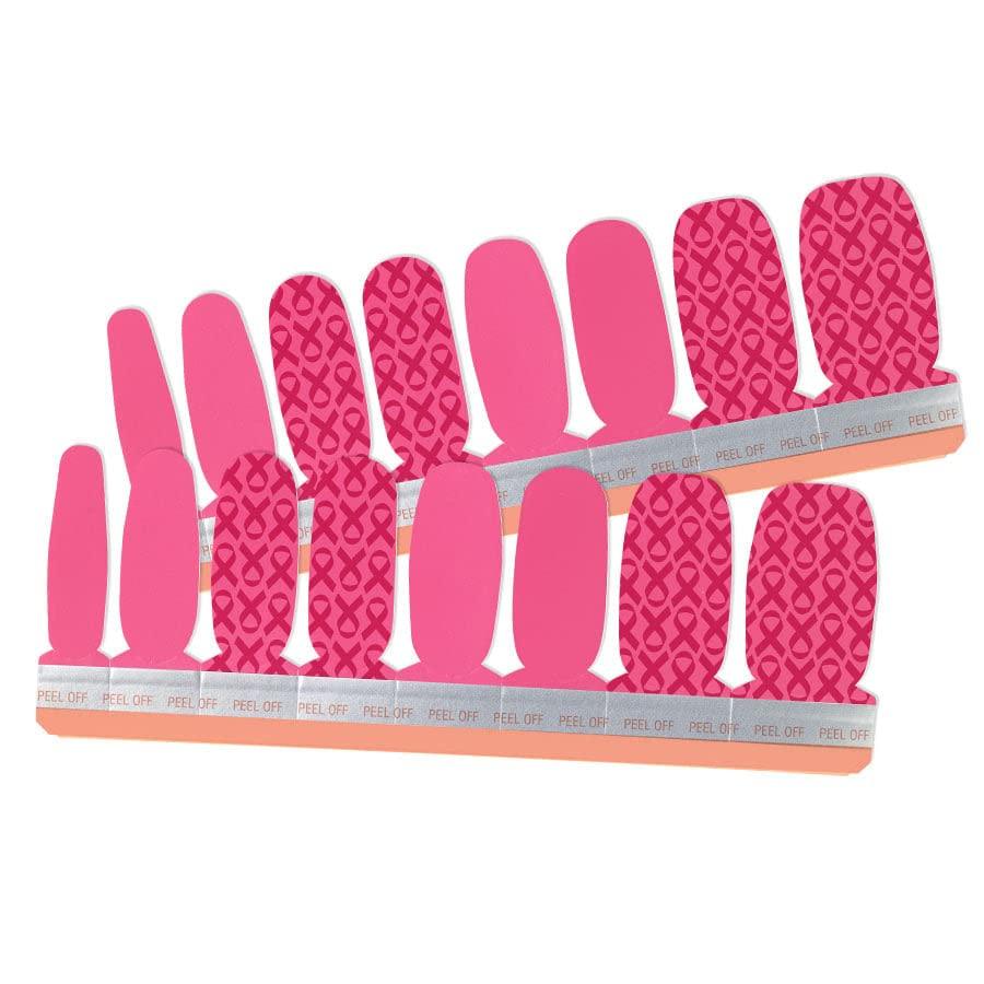 Color Street Pink Ribbon - Color Street Nail Strips, FDF194