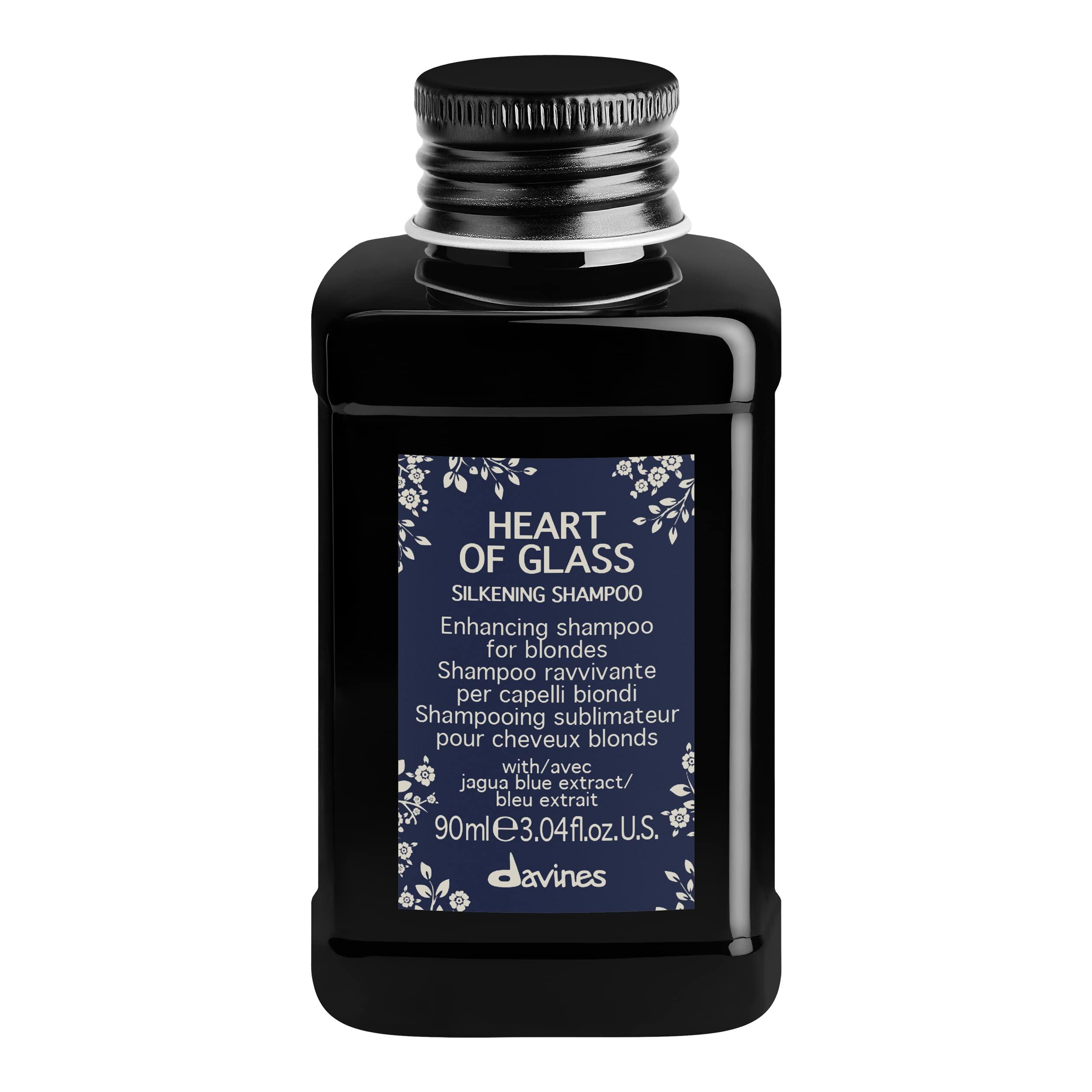 Davines Davines Heart of Glass Silkening Shampoo for Blonde Care, 3.04 fl. oz. (Pack of 1)