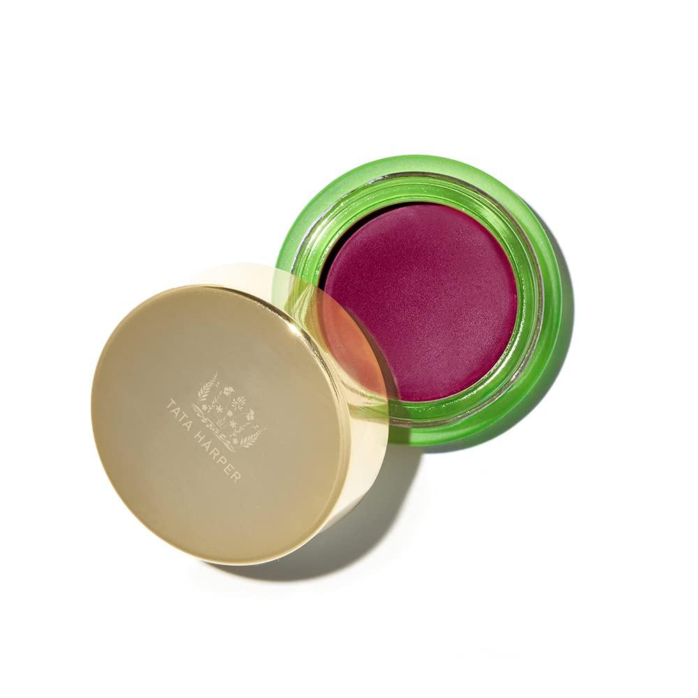 Tata Harper Tata Harper Flirty, Deep Berry Vitamin-Infused Cream Blush, 100% Natural, Made Fresh in Vermont, 4.5g