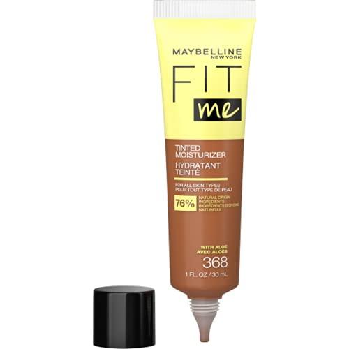 Maybelline New York Maybelline Fit Me Tinted Moisturizer, Natural Coverage, Face Makeup, 368, 1 Count