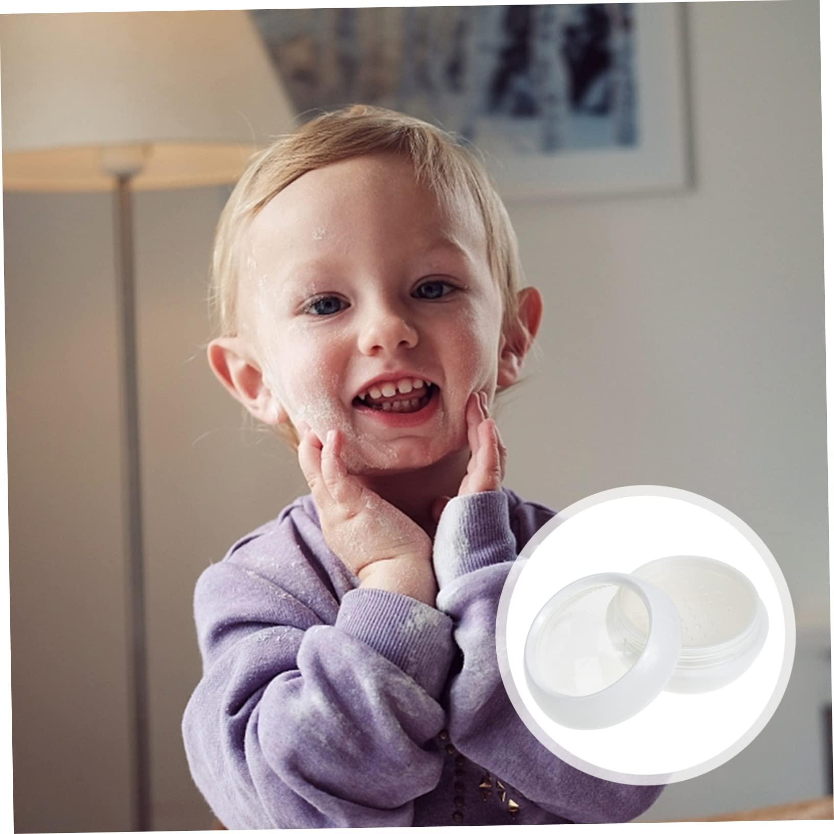 Mikinona Mikinona Portable Empty Loose Powder Container for Makeup 50g Talcum Powder Box for Women Ideal for Travel and Daily Use No Puff Included