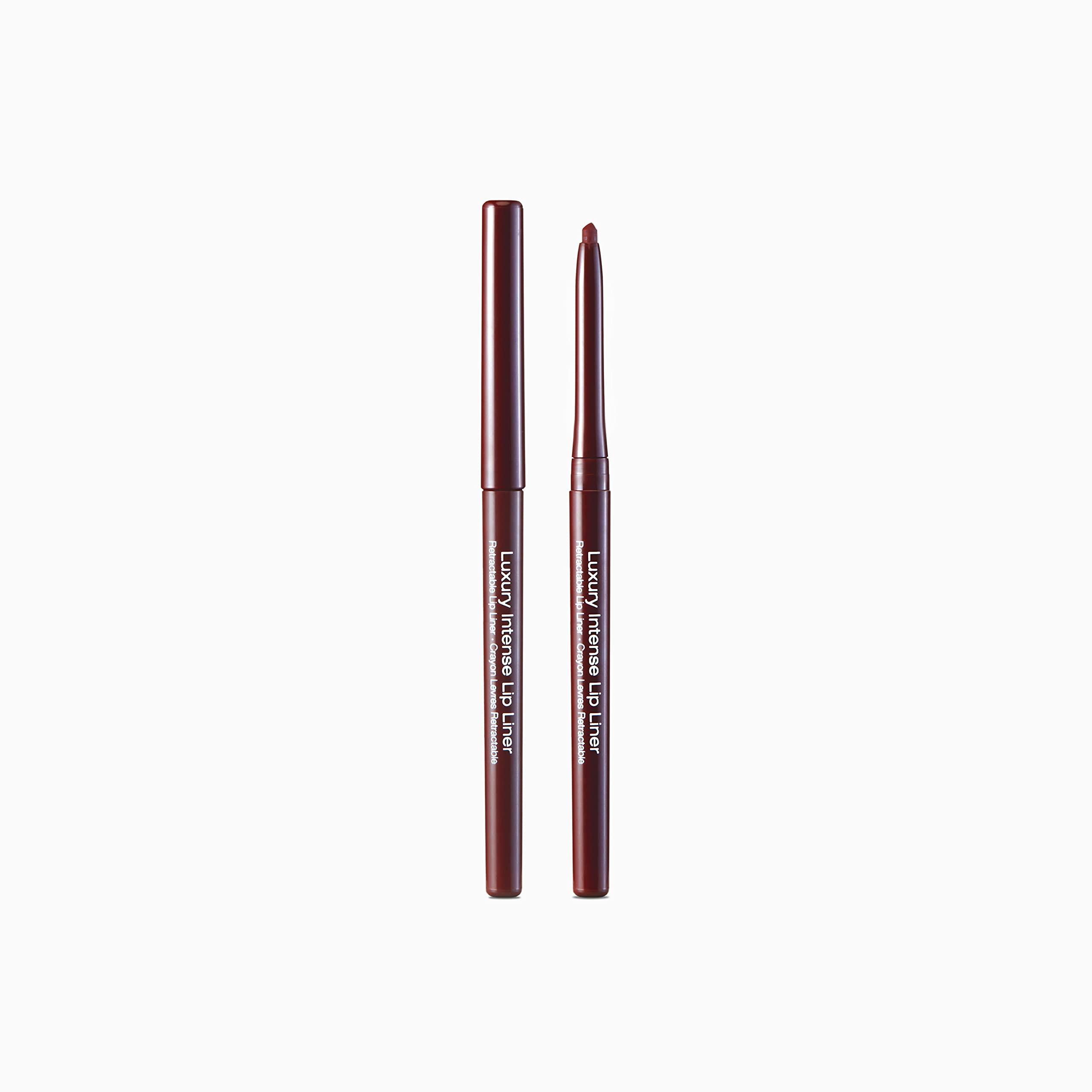 kiss new york Kiss New York Luxury Intense Lip Liner 4 PACK (Dark Plum Purple, Deep Red, Bright Red, Black)