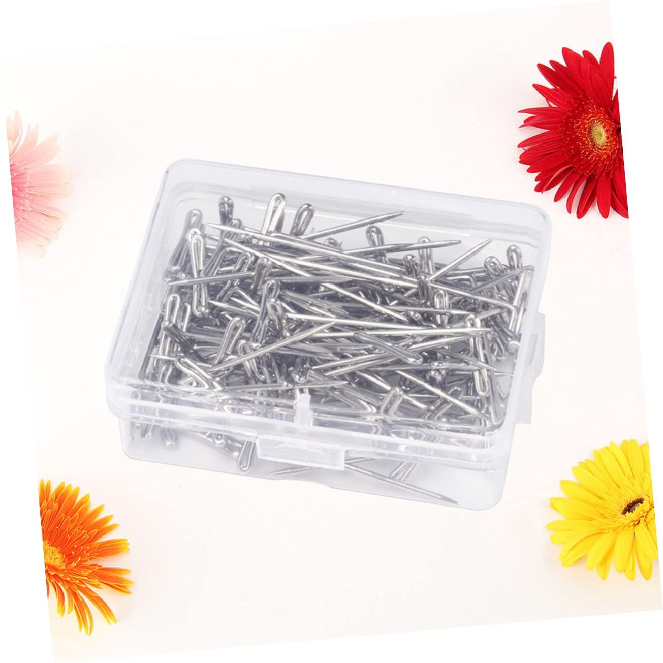 LALAFINA LALAFINA DIY Wig Making 100pcs Simple Wig T-Pins 51mm T-Pins Set for Sewing and Blocking