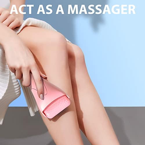 Teenitor Teenitor Pink Ice Roller for Face, Ice Face Roller, Eye Roller for Puffy Eyes, Facial Roller Spa Self Care Tools for Women