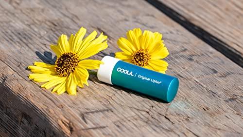 Coola COOLA Organic Liplux Lip Balm and Sunscreen with SPF 30, Dermatologist Tested Lip Care for Daily Protection, Vegan and Gluten Free, 0.15 Oz
