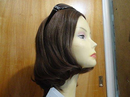 Malky wigs Malky Wig Sheitel European Multidirectional Human Hair Wig 14" Brown MEDUM 10-6