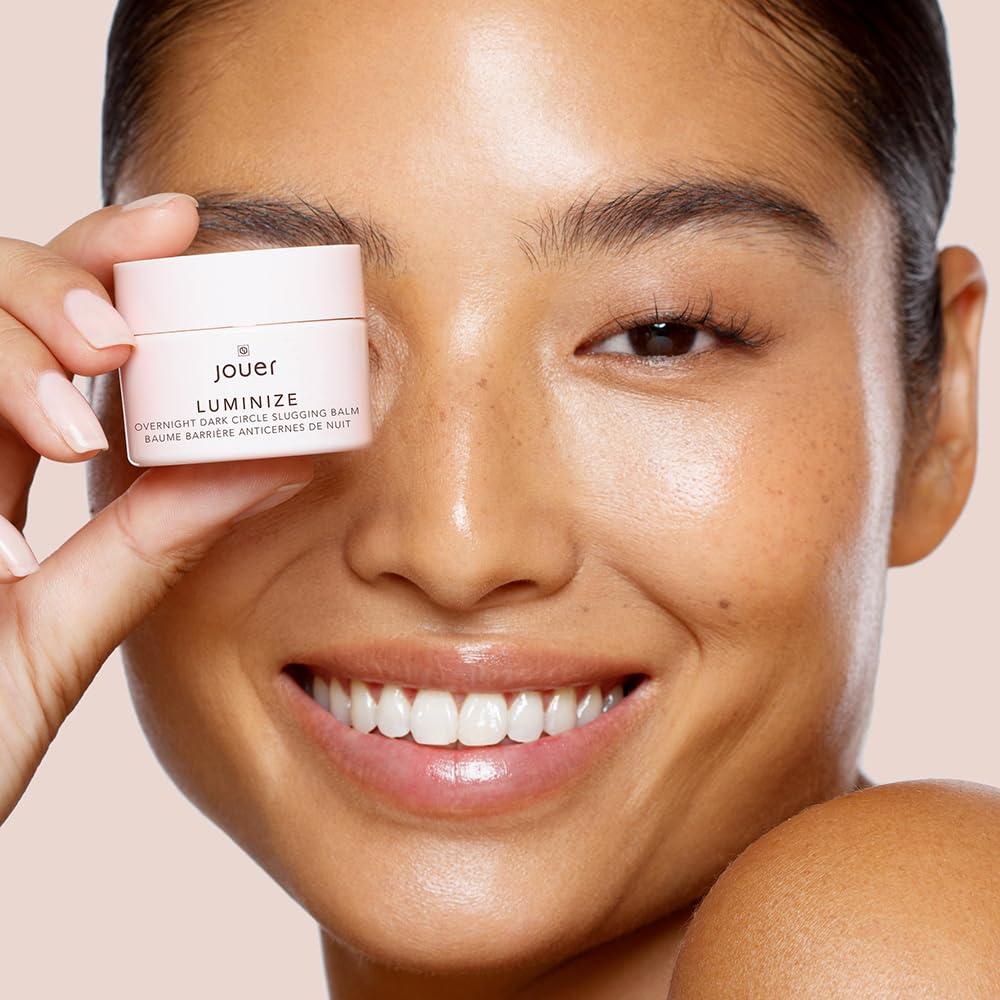 Jouer Jouer Soft Focus Hydrate & Setting Powder and Slugging Under Eye Balm Bundle