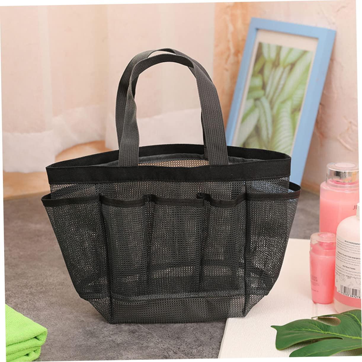 BIUDECO BIUDECO 6 Pcs Bath Sauna Net Bag Makeup Bag Large Tote Bag for Women Large Tote Pool Bag Tote Purse for Women Kid Mesh Travel Organizer Bags Women Makeup Bag Polyester Handheld Child Toy