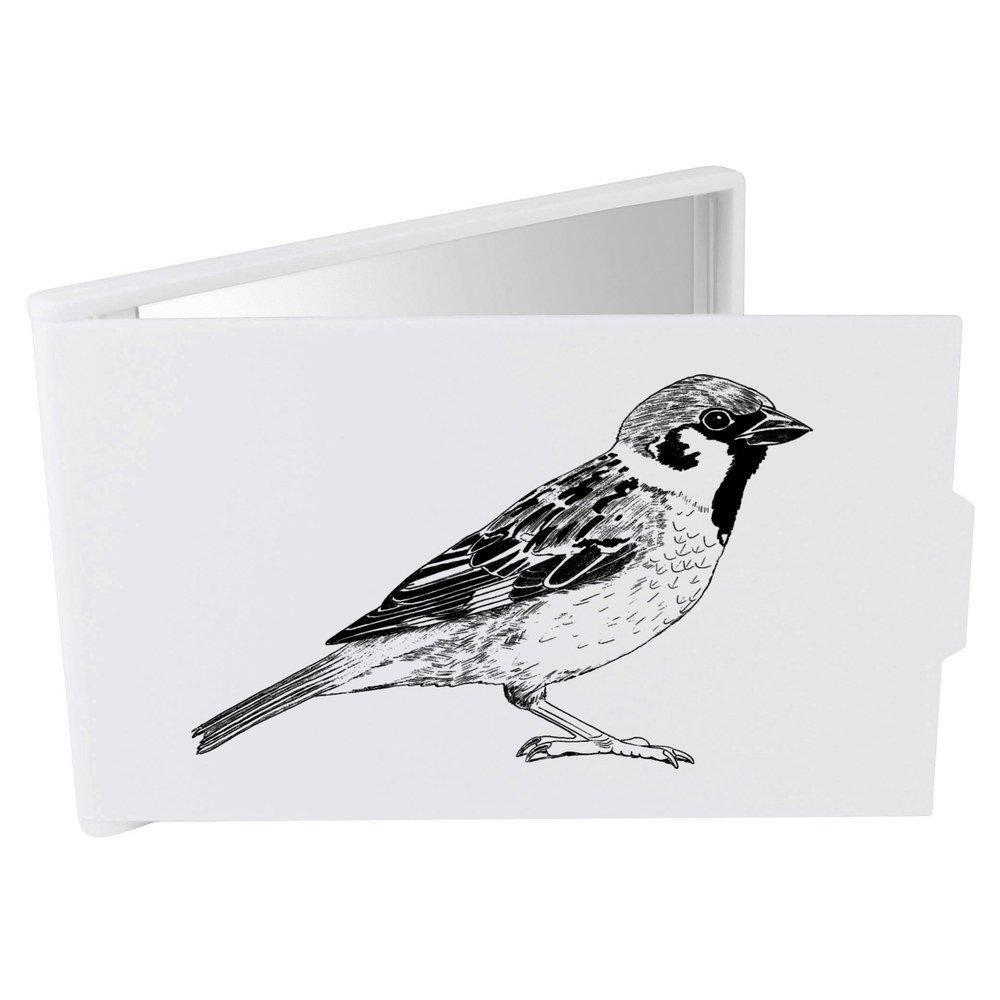 Azeeda Azeeda 'House Sparrow' Compact/Travel/Pocket Makeup Mirror (CM00010064)