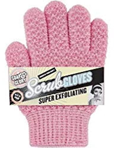 Soap & Glory Soap And Glory Super Exfoliating Scrub Gloves Smooth Your Body! One Size