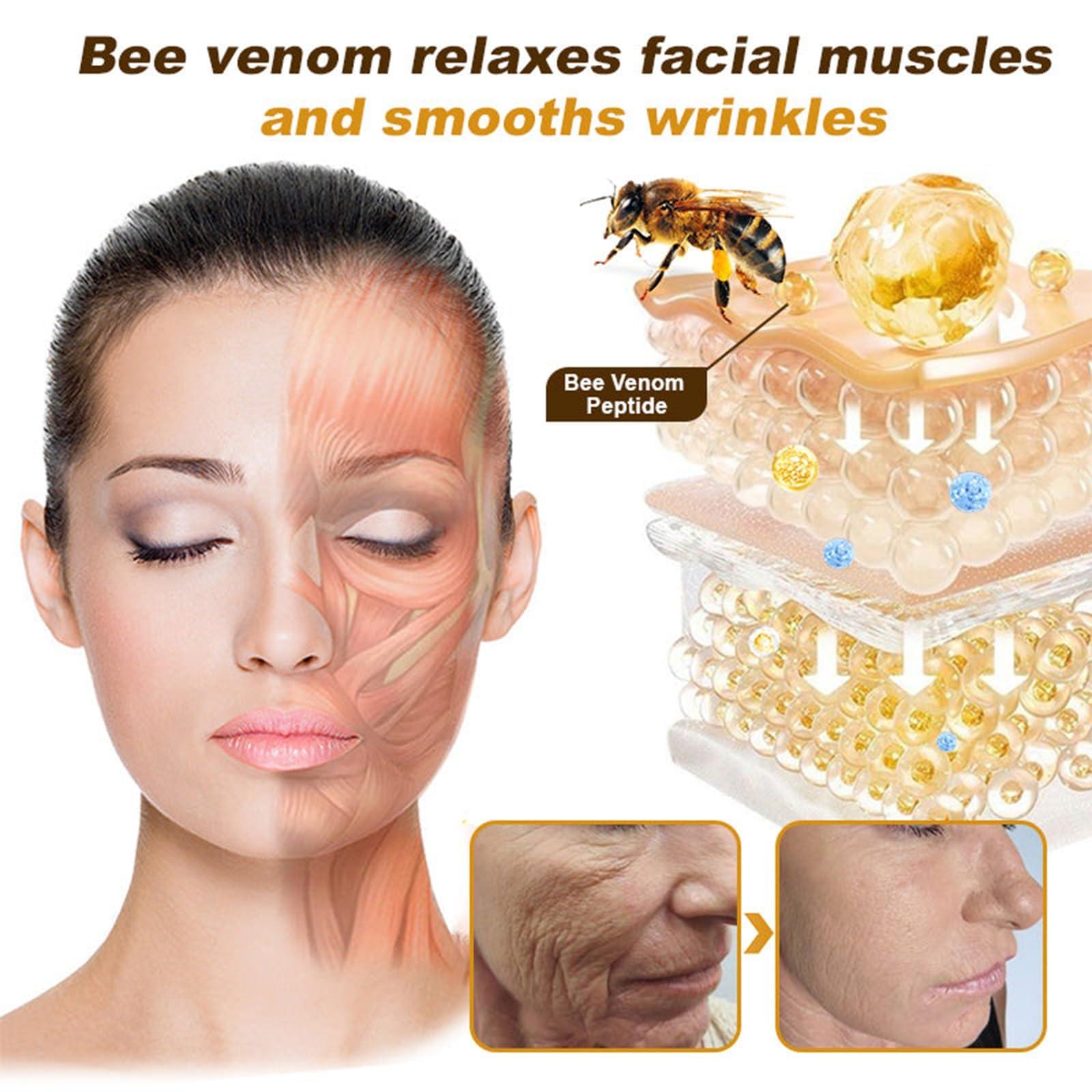 Dyshi New Botox Bee Venom Cream Anti-Wrinkle Firming Multi-Purpose Cream, Upgrade Bee Venom Wrinkle Removal Skin Treatment Cream, Bee Venom Moisturizer Cream for All Skin Types (1)
