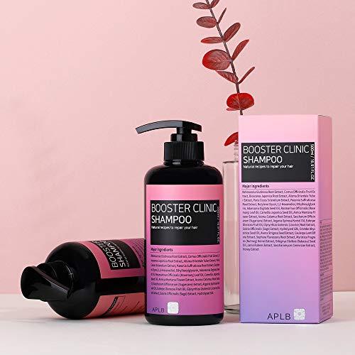 APLB APLB Booster Clinic Shampoo 16.91fl.oz. / Botanical Extracts and Oil for True Beauty of Korean Shampoo, Natural Source Ingredients of Baobab Seed and Rosemary Leaf oils