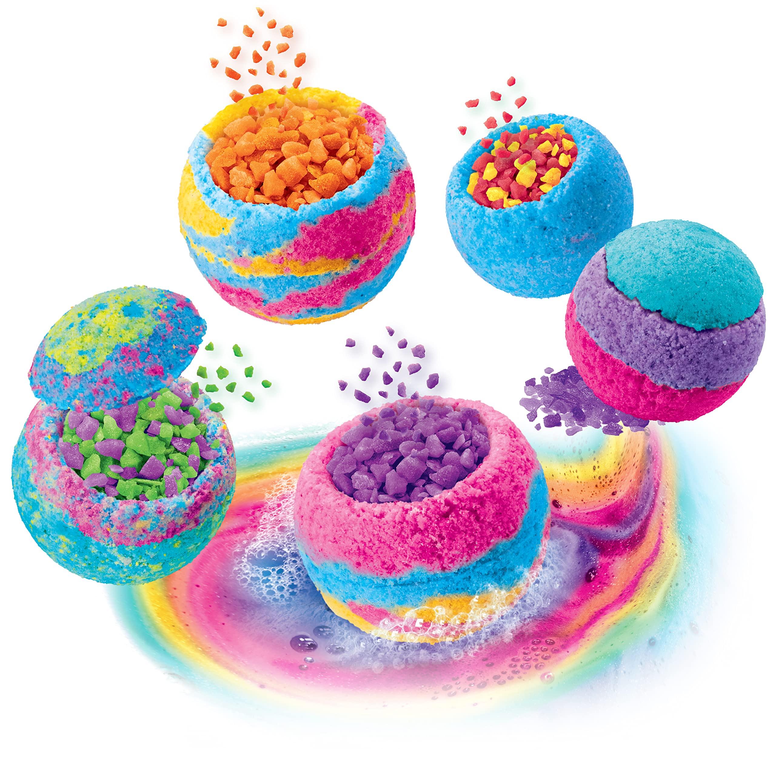 Cra-Z-Art Shimmer n Sparkle Rainbow Popping Bath Bombs -DIY Bath Bomb Making Kit