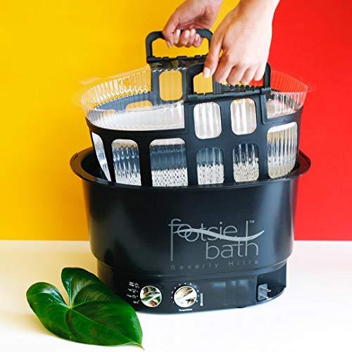 Footsie Bath of Beverly Hills Footsie Bath Liners, Original Disposable Pedicure Spa Liners, 100 Count