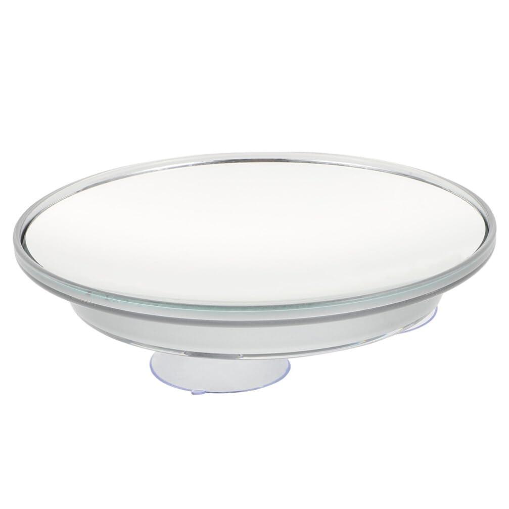 Healvian Healvian 30X Magnifying Mirror Suction Cup, Magnified Mirror for Easy Mounting Makeup Mirror, Travel Stick on Shower Mirror for Plucking Eyebrows