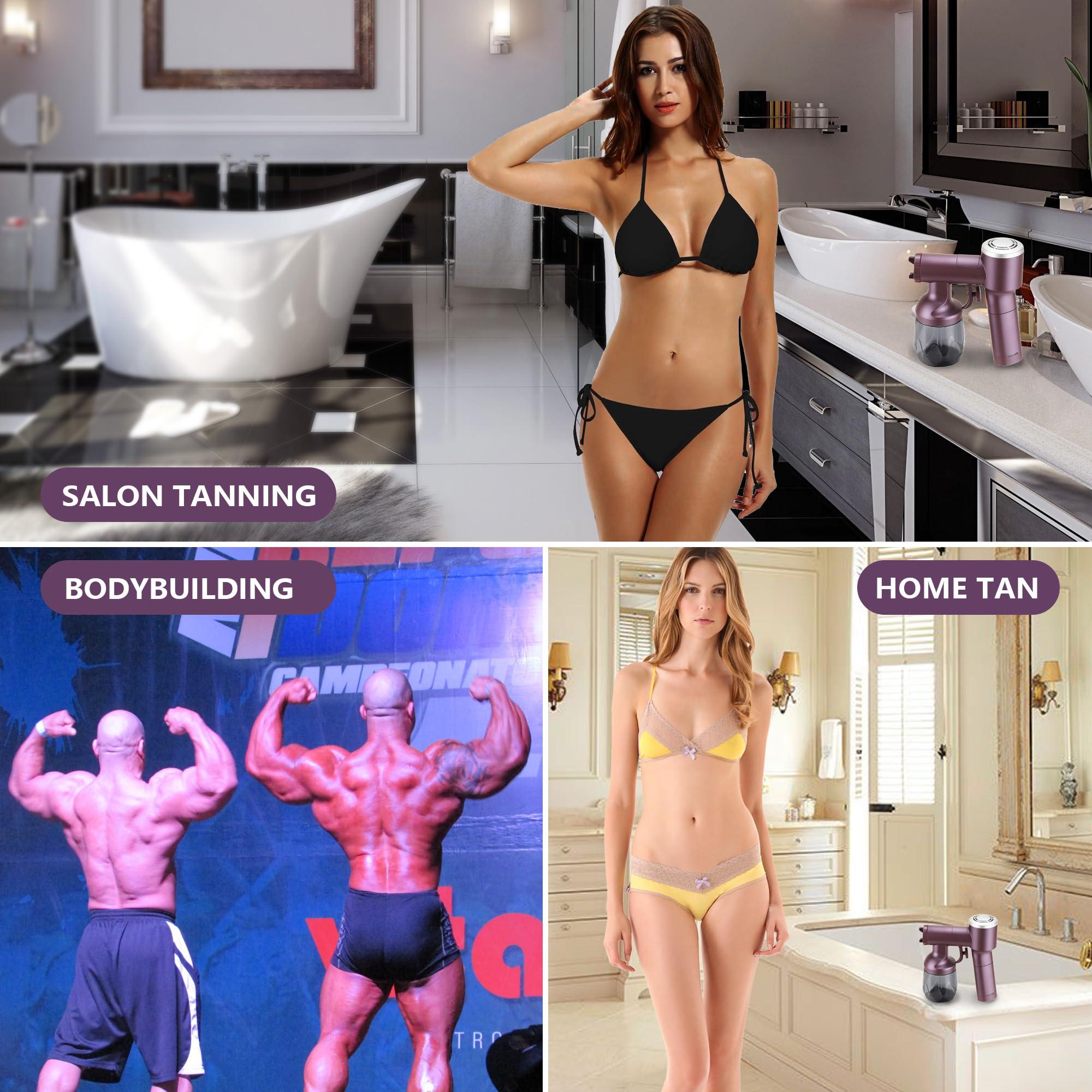 DYTAN Portable Spray Tan Machine Professional Cordless Self Tanning Gun Rechargeable and Handheld Perfect for Home Salon DIY Mobile Travel and Beach