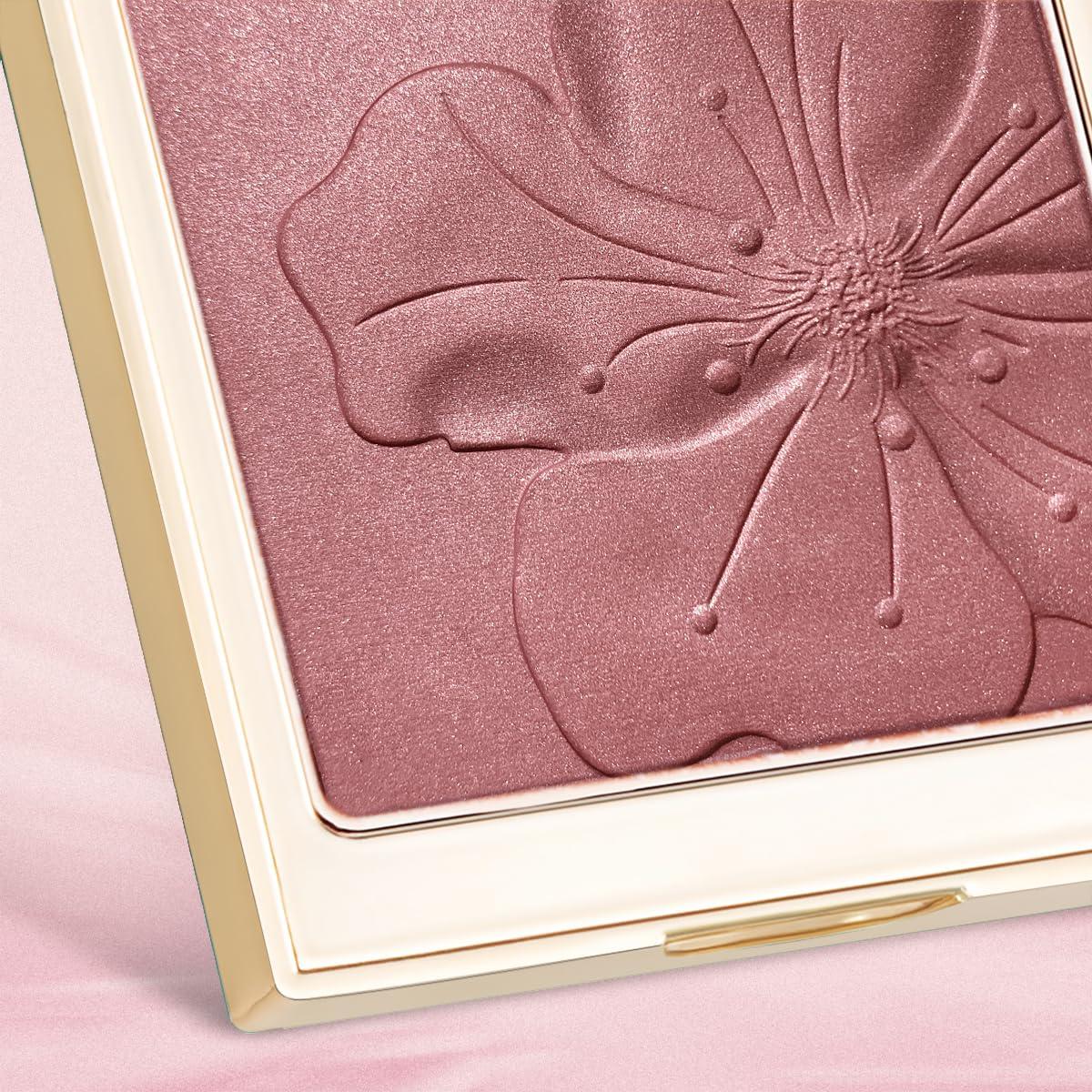 Catkin CATKIN Cheek Powder Blush Baked Pink Makeup Blusher Creamy Light Weight Long Lasting Natural flush Finish10g (C09 Midnight)