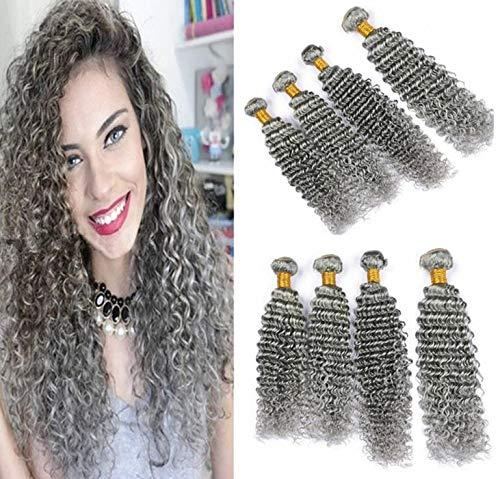 Curly shop weave grey