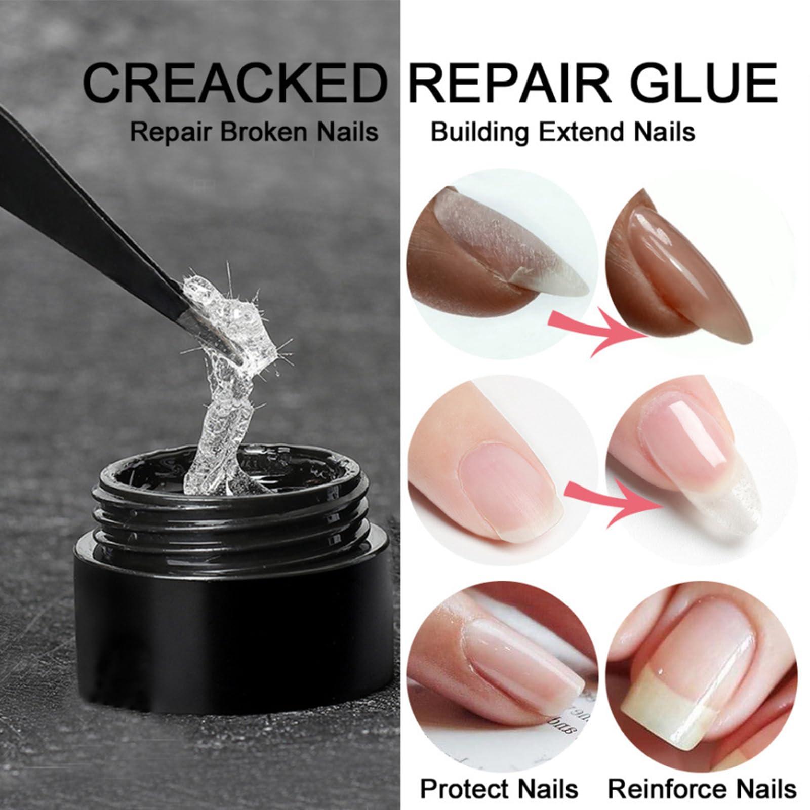 Generic Generic Nail Repair Protection Gel, Nail Repair Kit for Split Natural Nail, Broken Nail Repair Kit for Natural Nails (3PCS)
