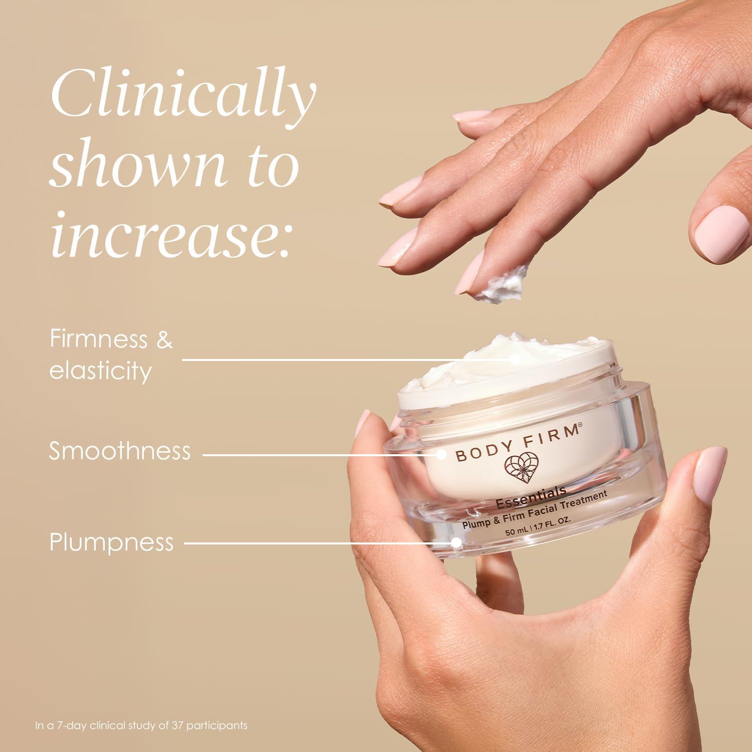 Crepe Erase Crepe Erase Plump & Firm Facial Treatment, Anti-Aging Skin Care, Hydrating Face Moisturizer, Night Cream for Face and Neck, Moisturizing and Firming, Supports Wrinkle & Crepe Skin, 1.7 fl oz