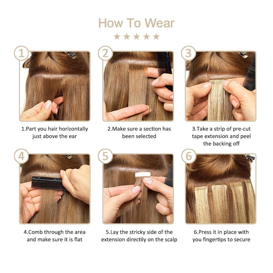 YUXING1205 YUXING1205 #99J 20/40pcs Wine Red Tape in Hair Extensions Real Human Hair Invisible Seamless Burgundy Human Hair Tape in Extensions(40 pcs,20 inches)