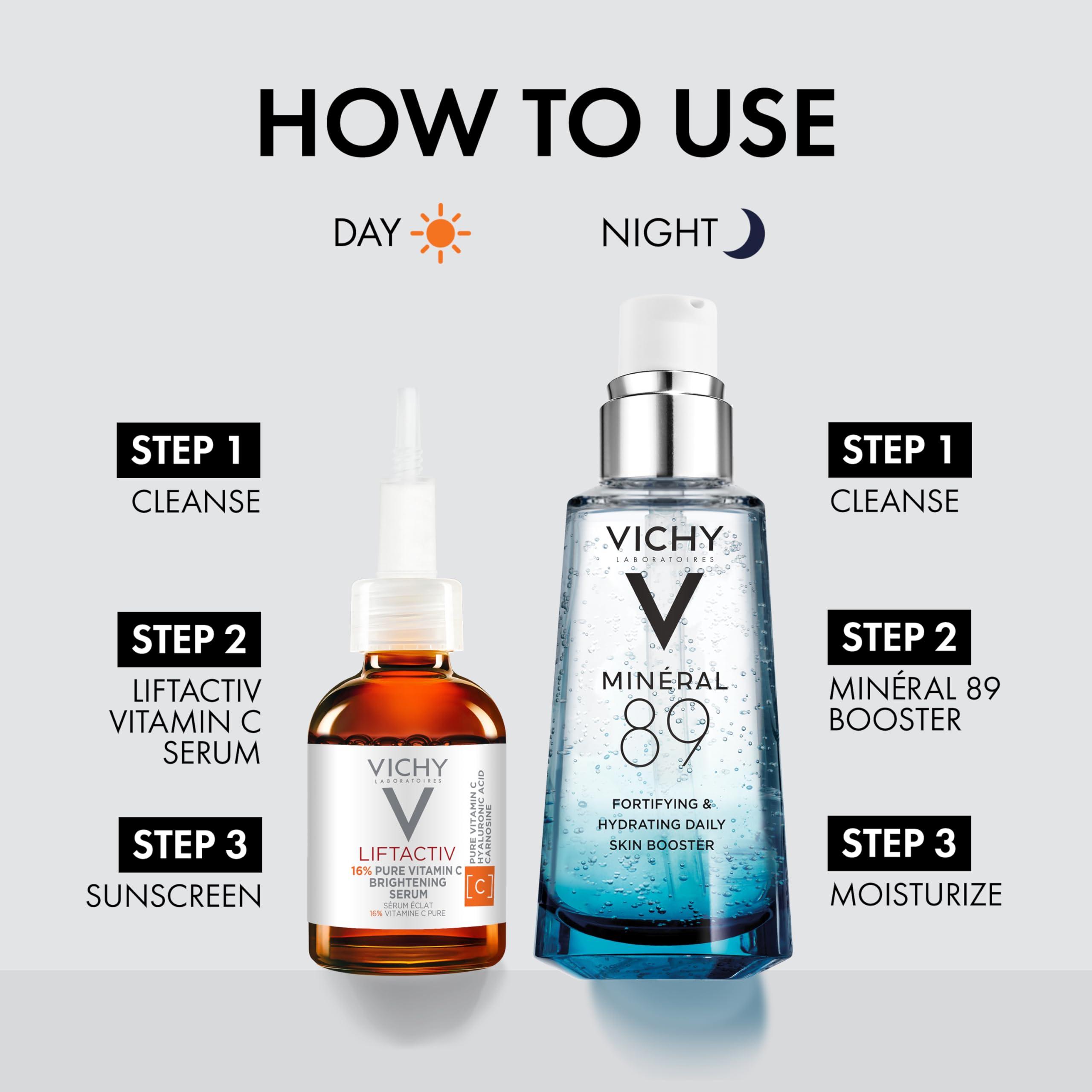 VICHY NEW 16% LiftActiv Vit C + M89 Booster 30ml Bundle