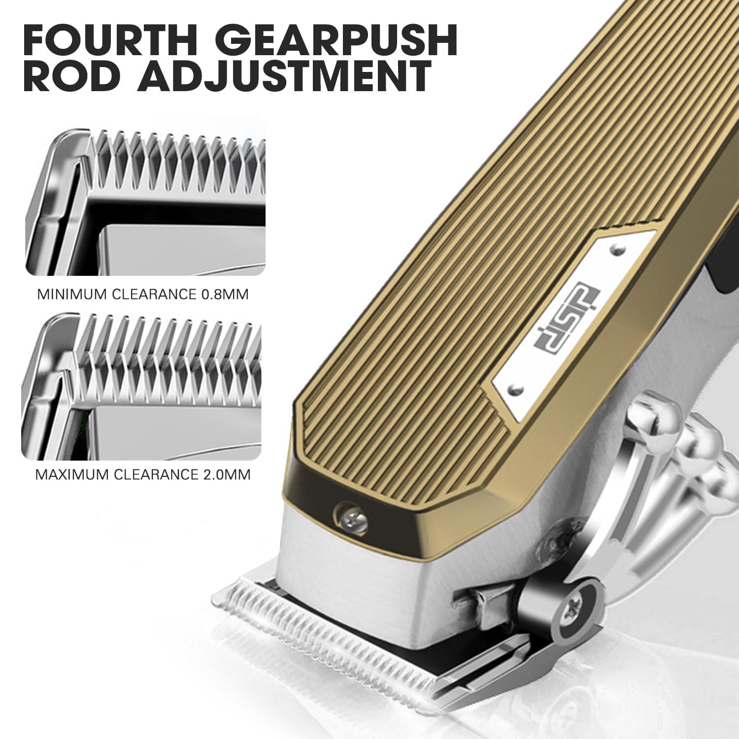 DSP DSP Professional Barber Clippers Set for Men - Cordless Bald Shaver Men Clippers and Trimmers Set - All in one Complete Kit