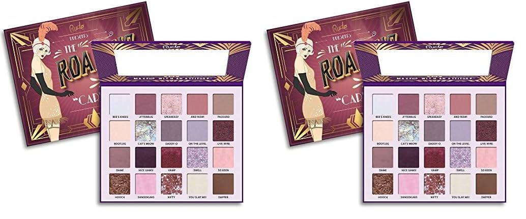 RUDE RUDE - The Roaring 20\'s Eyeshadow Palette - Carefree (Pack of 2)