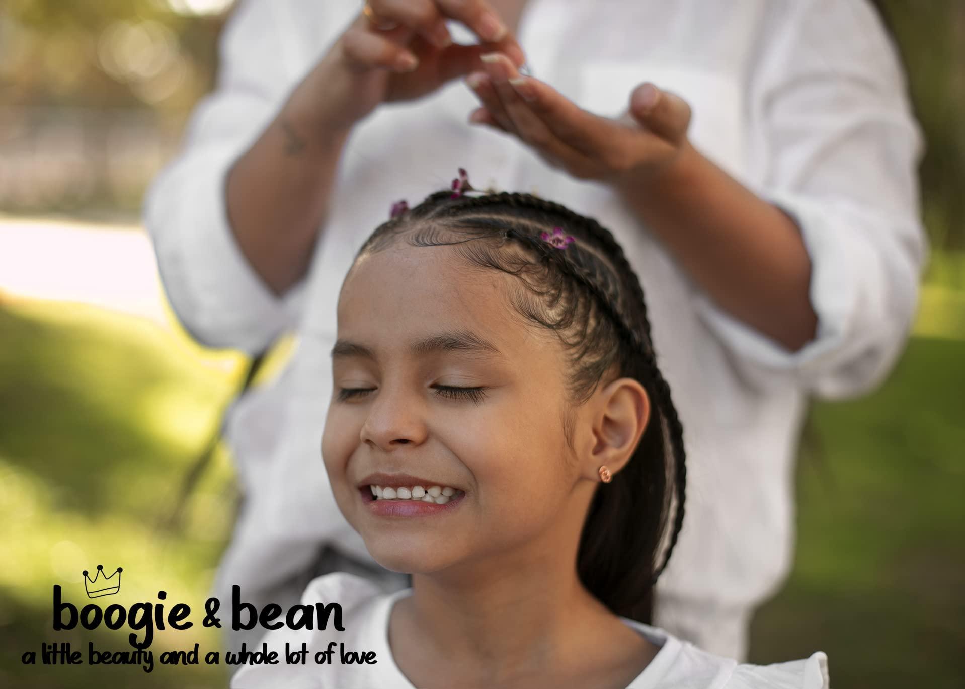 Boogie and Bean Coconut Oil for Baby, Unscented Coconut Oil For Baby Hair Oil and Skin, Natural NON GMO Infant, New Born Baby Coconut Oil, 8oz