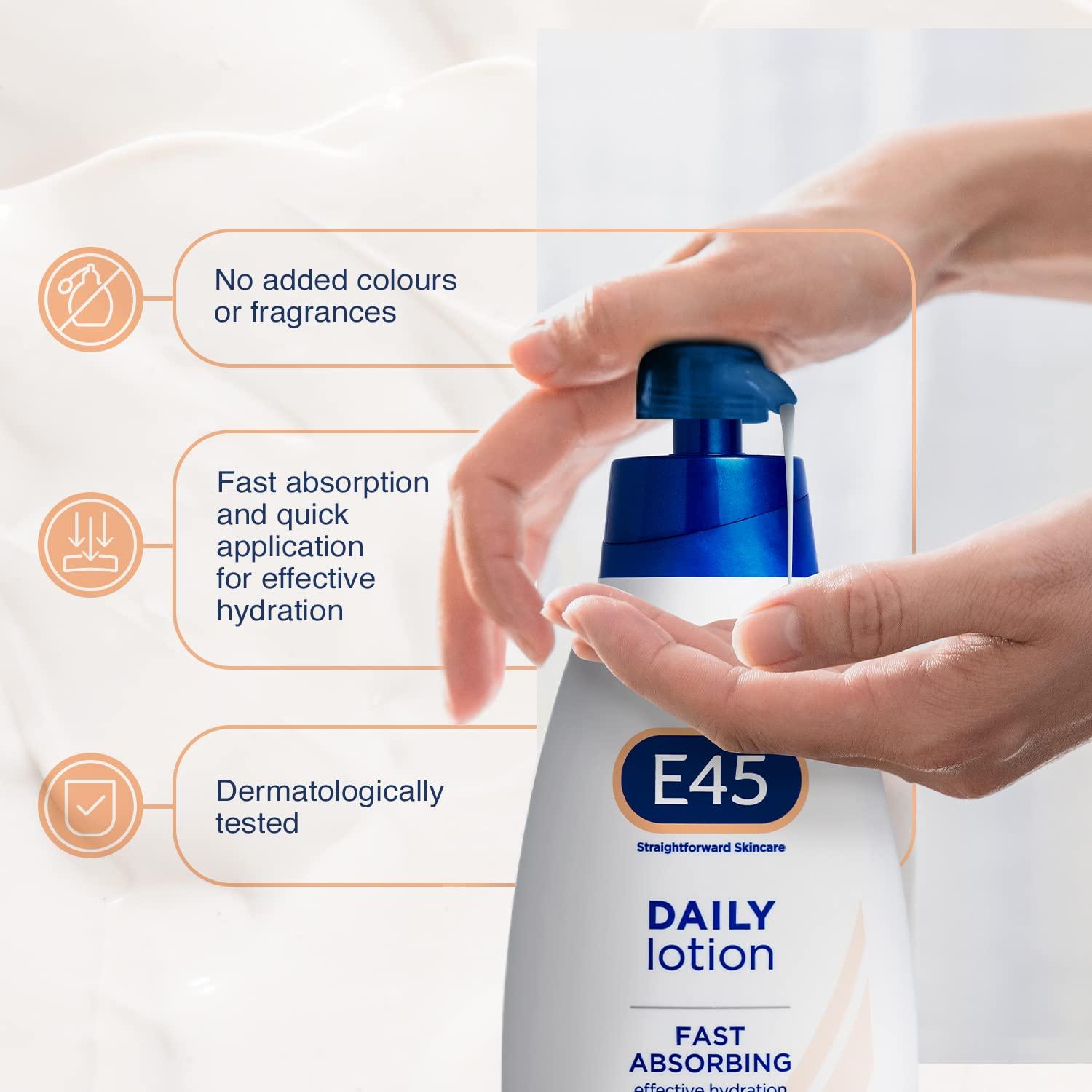 E45 E45 Daily Moisturising Lotion, 400 ml