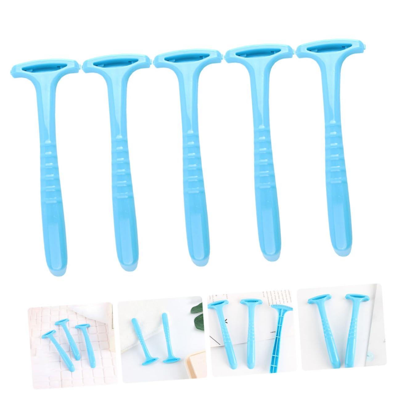 Healeved Healeved 5pcs Scraper Foot Razors Remover Shaver Foot Care File Scrubber Foot Rasp Hard Skin Shaver Dead Skin Remover for Feet Pedicure Shaver Portable Foot Grinder Trimmer Removers Pp Blue