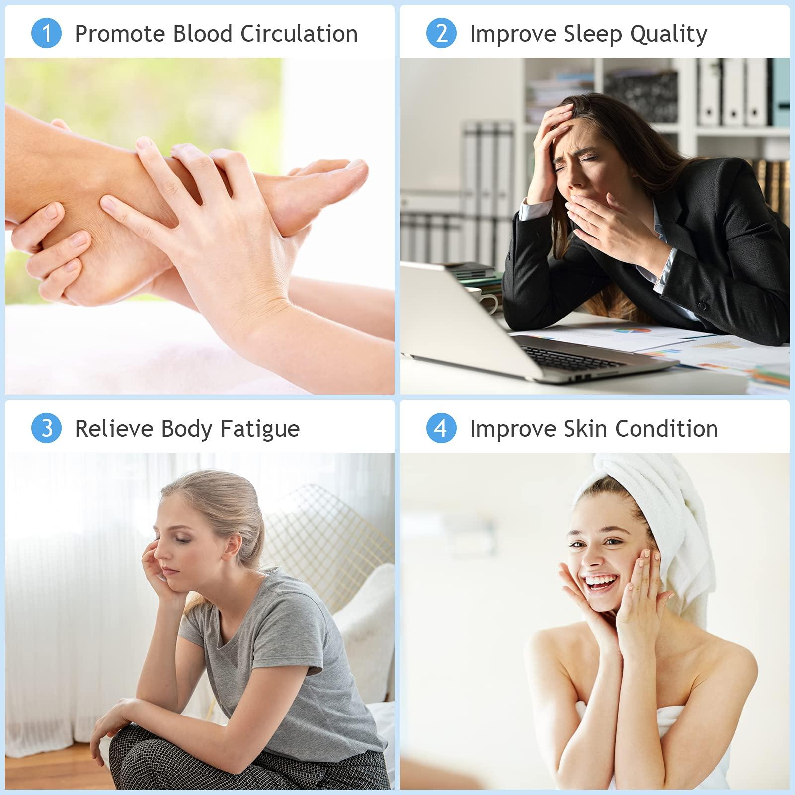 GORELAX GORELAX Foot Spa Bath Massager with Heat (Brown)