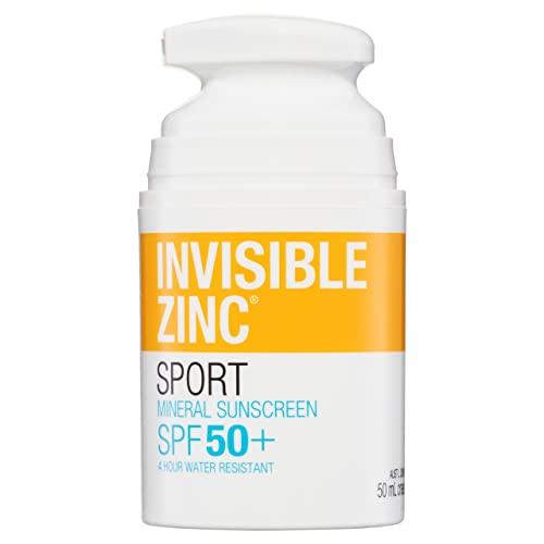 Invisible Zinc Invisible Zinc 4hour Water Resistant SPF50+ UVA-UVB 50ml by Ganehill
