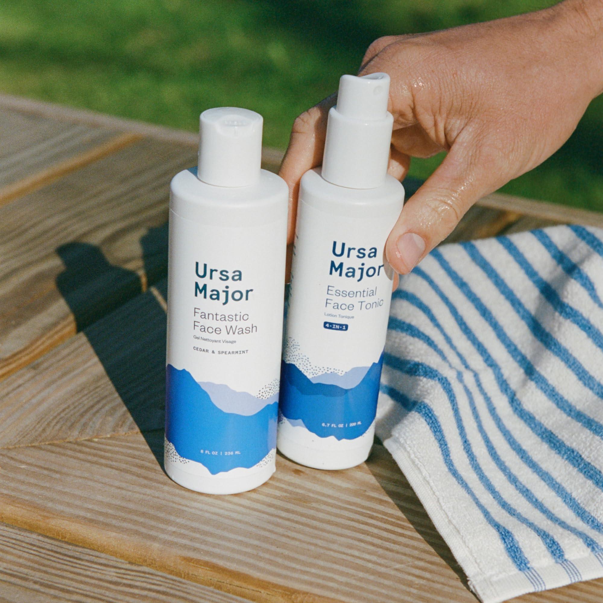 Ursa Major Ursa Major Fantastic Face Wash | Natural, Vegan & Cruelty Free | Daily Foaming Facial Cleanser for Men & Women | 8 ounces