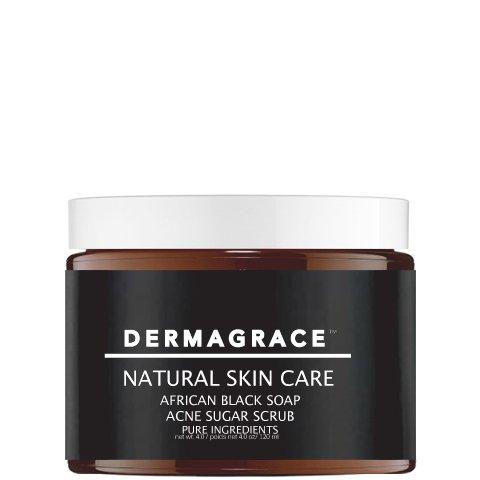 DermaGrace African Black Soap Acne Sugar Scrub