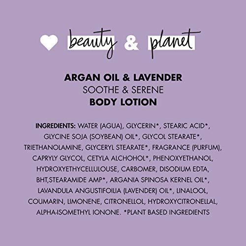 Love Beauty And Planet Love Beauty And Planet Body Lotion Argan Oil and Lavender, 13.5 Ounce (Pack of 3)