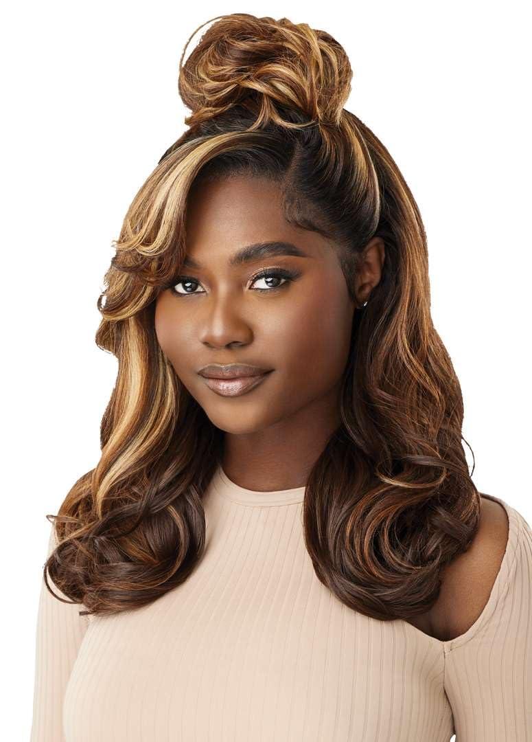 Outre Outre Lace Front Wig - Melted Hairline - Shelby (DARK BROWN 2)